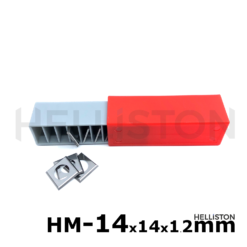 HM Carbide Reversible knives 14 x 14 x 1,5 mm for cutter heads, hard metal (Tungsten Carbide) for Solid Wood, HDF, MDF, Particle board, rabbeting, rounding, chamfering cutter head, spiral, helical cutterhead