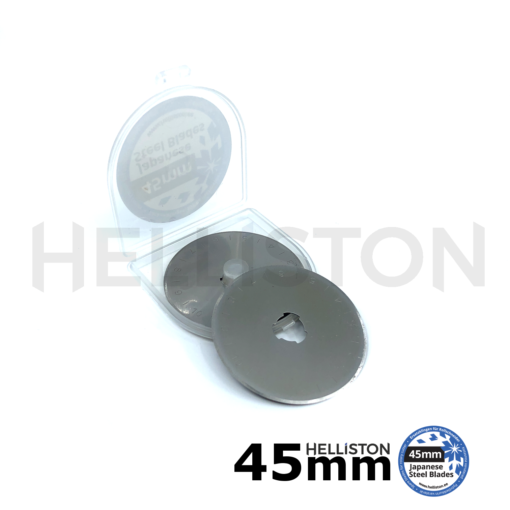 Lames de rechange 45mm pour couteau/ cutter rotatif (pour Olfa, Fiskars, Dremel, Dafa, Martelli, TrueCut, Prym etc.)